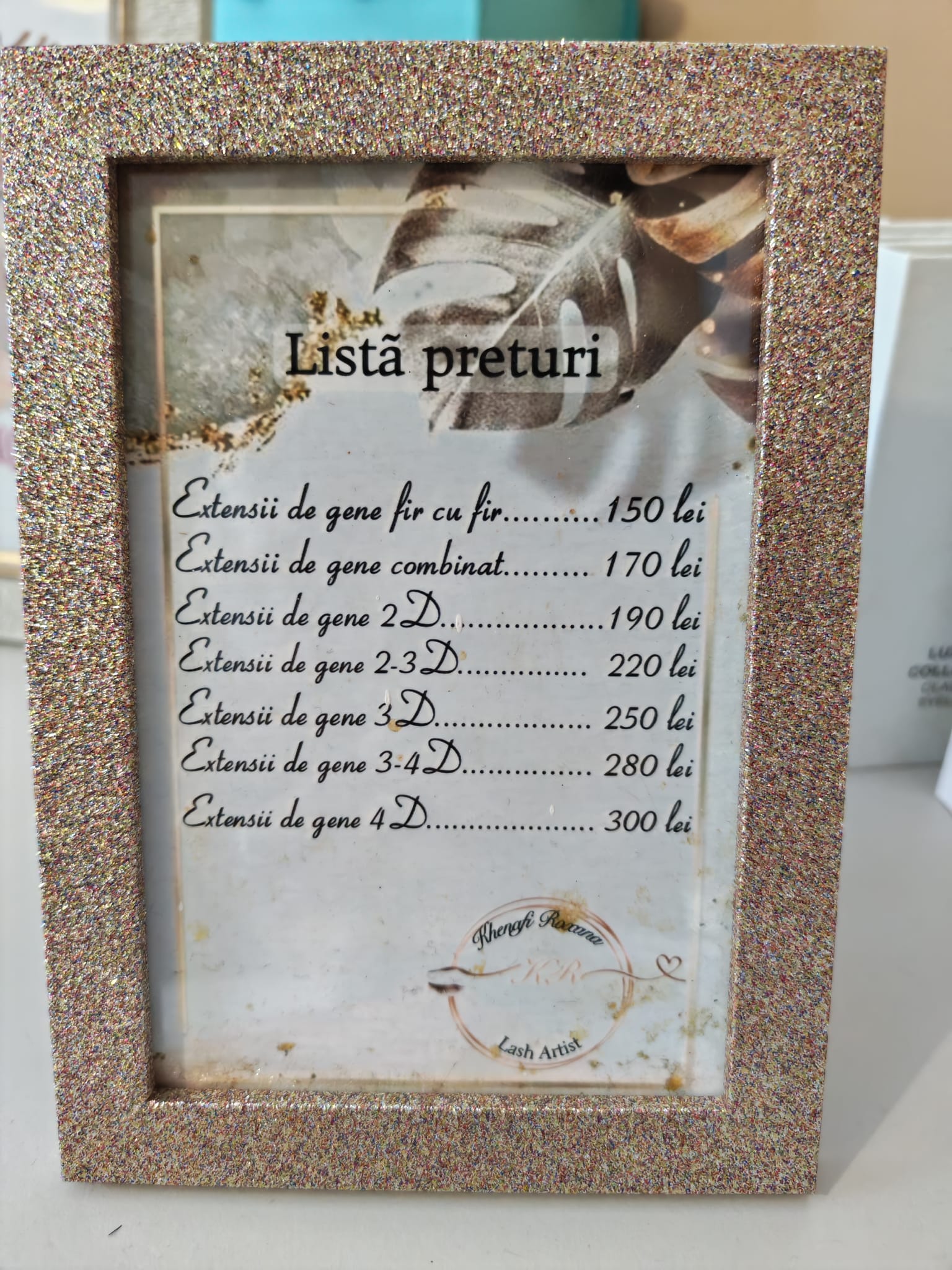 Prețuri Kenafi Lashes Studio